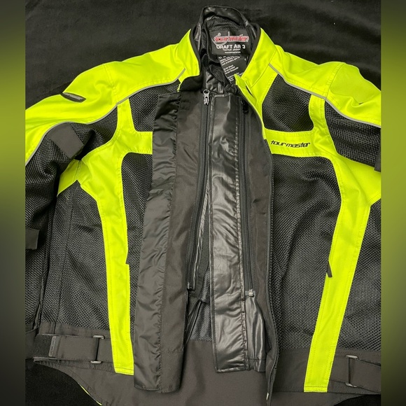 Mens Tourmaster Draft 3 Motorcycle Jacket - Picture 3 of 6